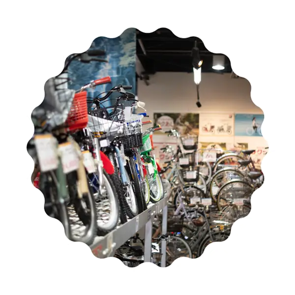 サイクルハウスミヤタ：大黒田店の特徴