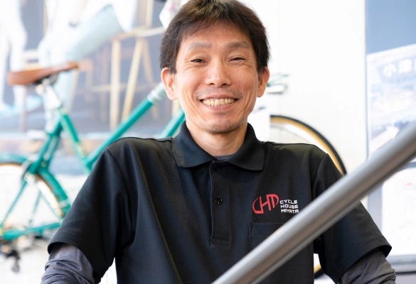 サイクルハウスミヤタ松阪大黒田店：店長挨拶